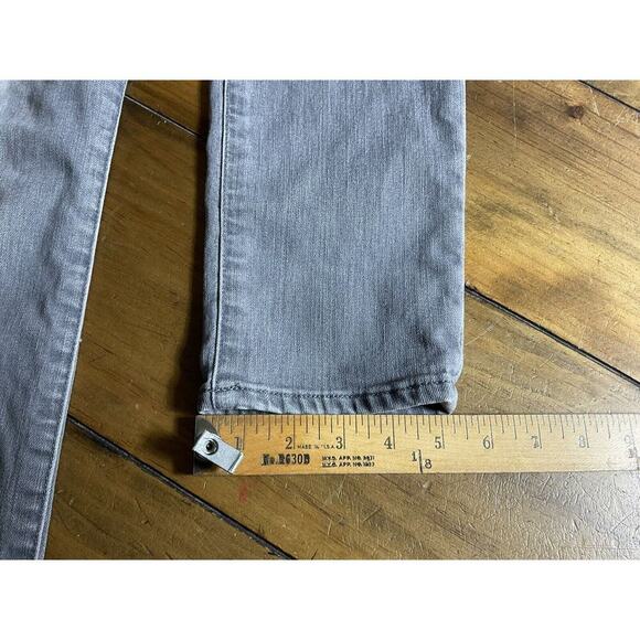 Athleta Jeans Womens Size 6 Stretch Gray 5-Pocket Skinny Fit - Picture 9 of 10
